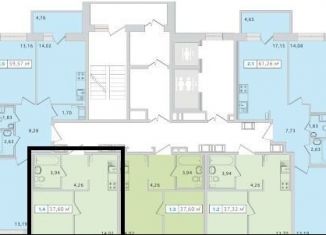 Продажа 1-ком. квартиры, 33.6 м2, Мурино, улица Шоссе в Лаврики, ЖК Северный