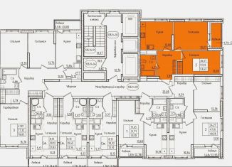 Продаю 2-ком. квартиру, 53.6 м2, Уфа, улица Валерия Лесунова, 22