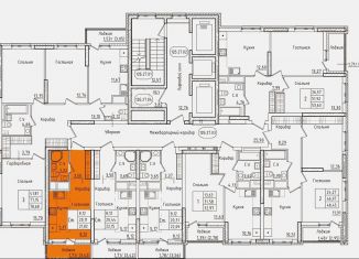 Квартира на продажу студия, 21.8 м2, Уфа, улица Валерия Лесунова, 22