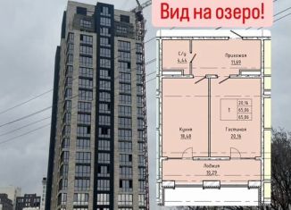 Продаю 1-комнатную квартиру, 65.5 м2, Нальчик, улица Лермонтова, 2А, район Центр