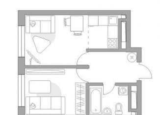 Продам 1-комнатную квартиру, 36.4 м2, Москва, метро Селигерская