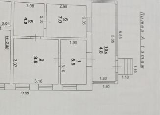 Дом на продажу, 43 м2, Ростов-на-Дону, Каляевский переулок, 38